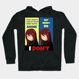 Anime is life Hoodie